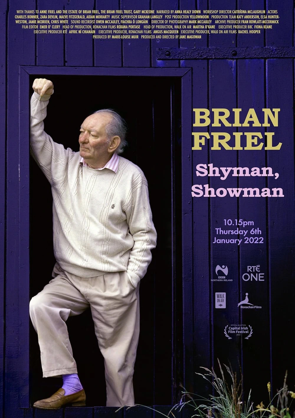 Brian Friel Shy Man Showman cover